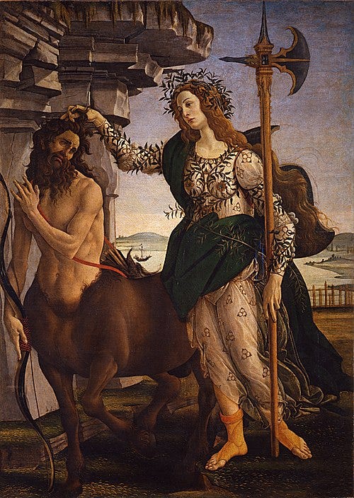 El Centauro de Botticelli